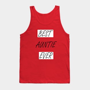 Best Auntie Ever Tank Top